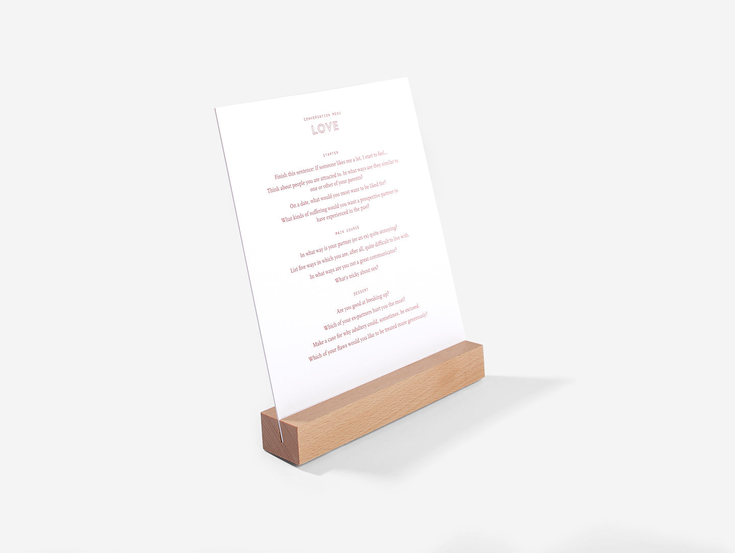Conversation Menus