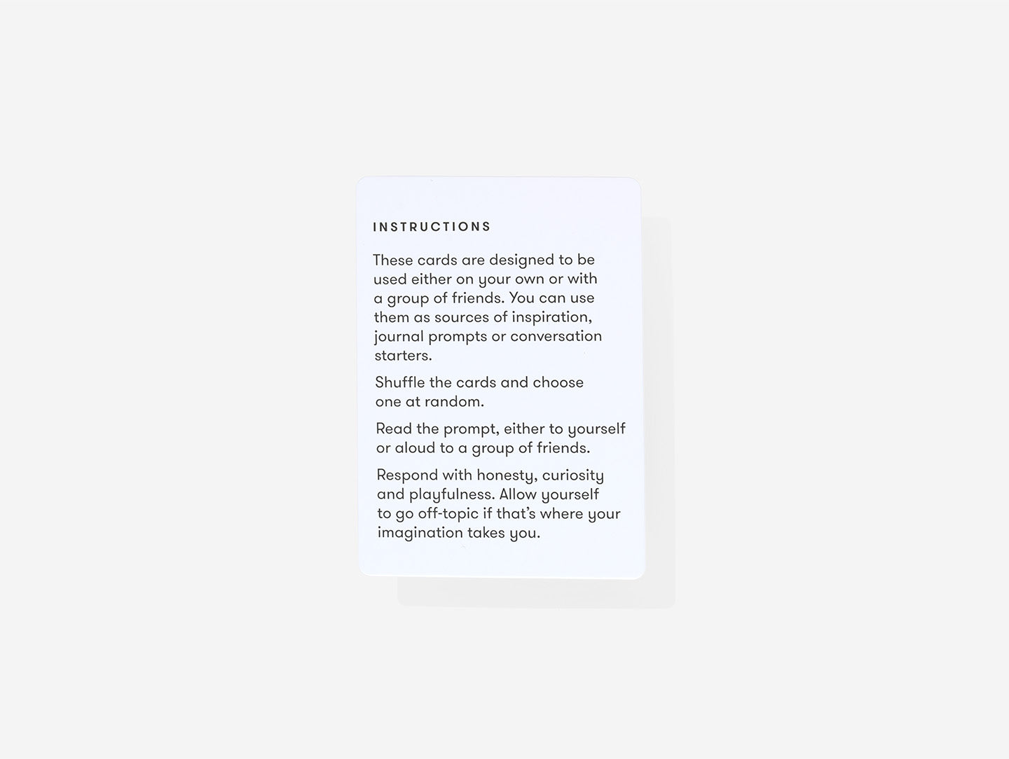 Creative Thinking Cards