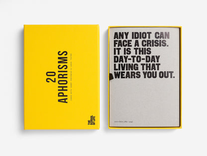 20 Aphorisms