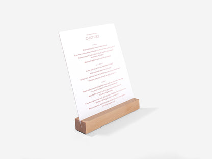 Conversation Menus