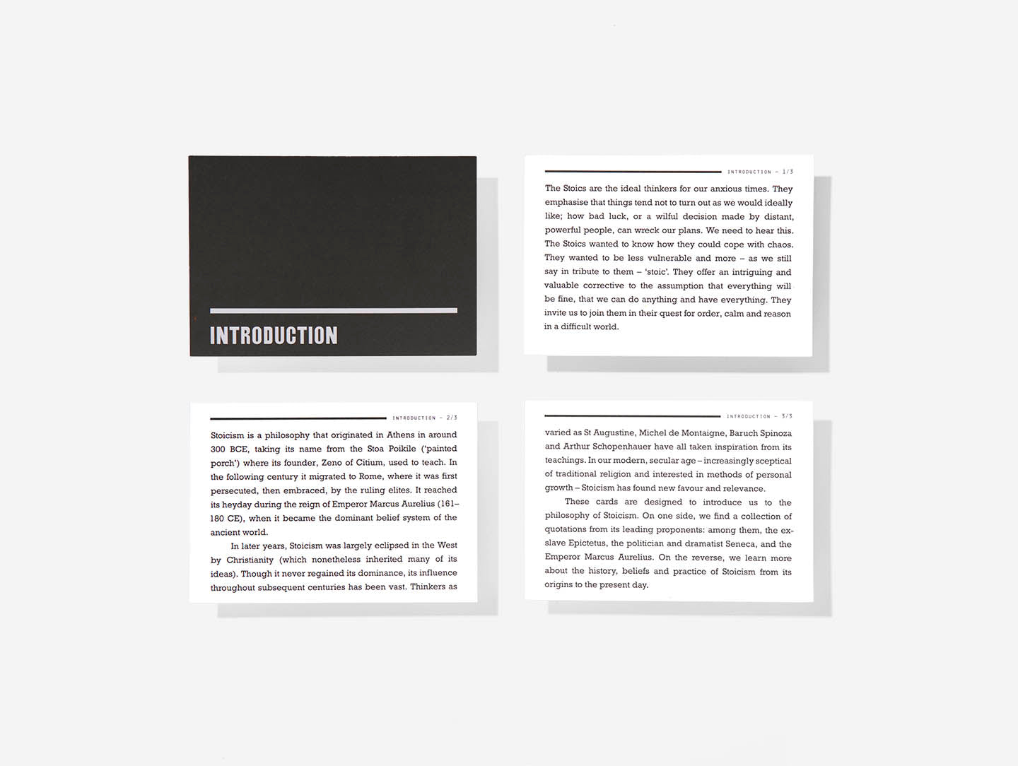 Stoicism Cards