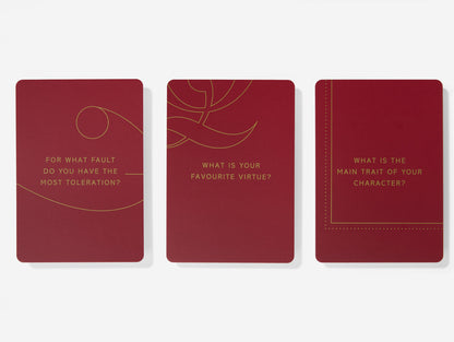 The Proust Questionnaire Card Set