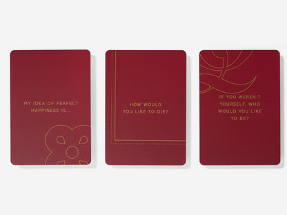 The Proust Questionnaire Card Set