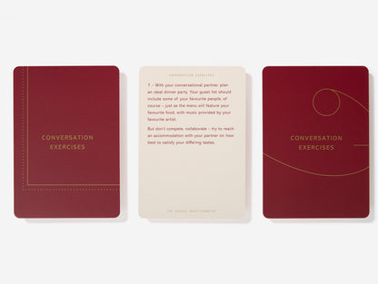 The Proust Questionnaire Card Set