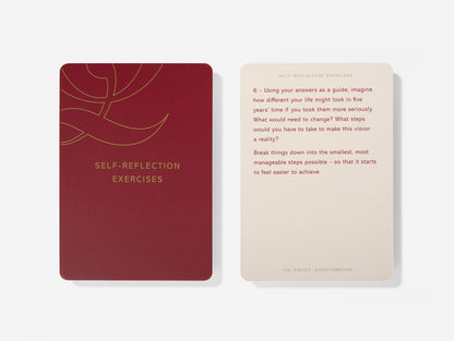 The Proust Questionnaire Card Set